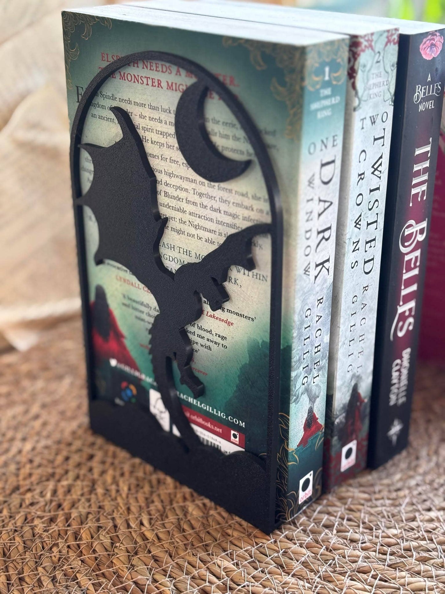 Bookend "Flying Dragon" – Suport pentru cărți cu dragon zburător