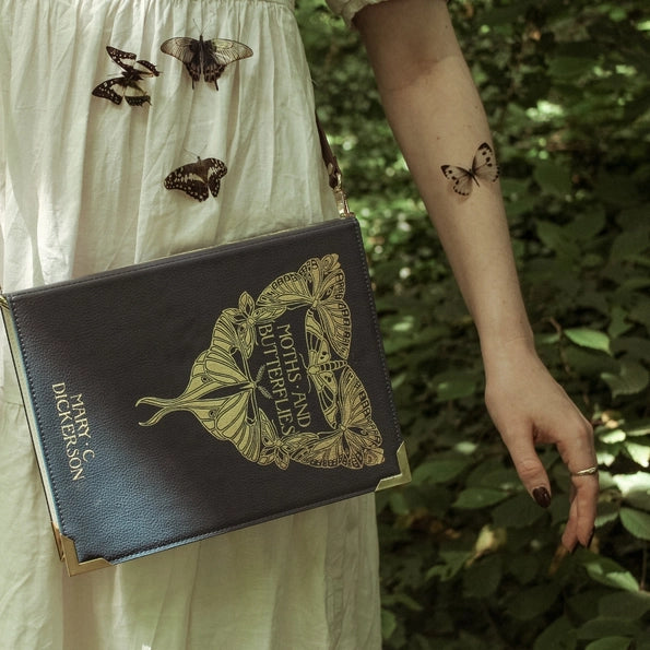 Geantă Carte Moths and Butterflies