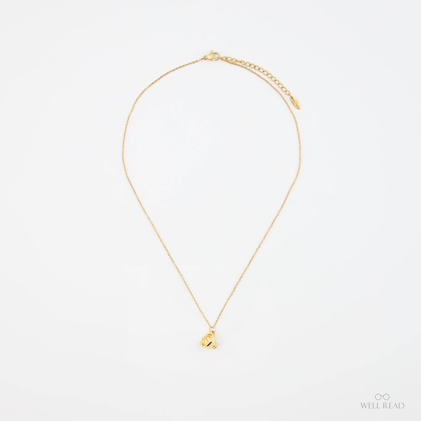 Lanț cu pandantiv Alice in Wonderland, bijuterie inspirată din cărți