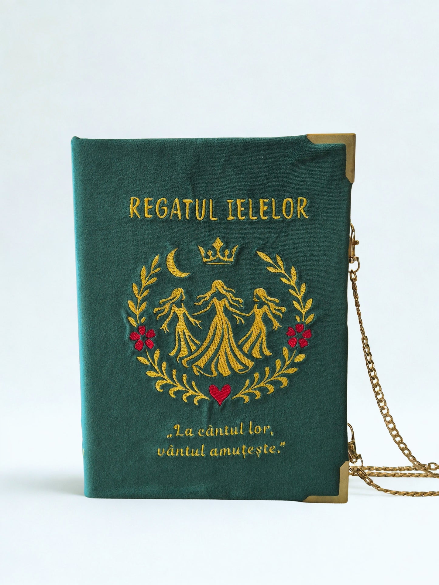 Geantă Carte Handmade – Regatul Ielelor