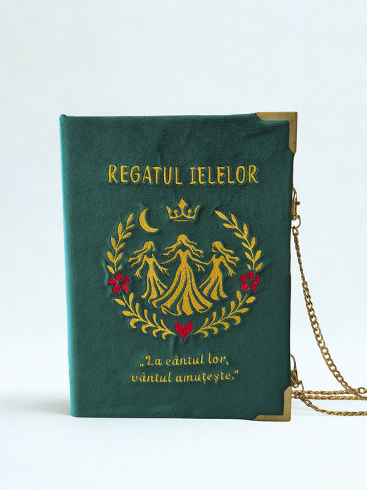 Geantă Carte Handmade – Regatul Ielelor