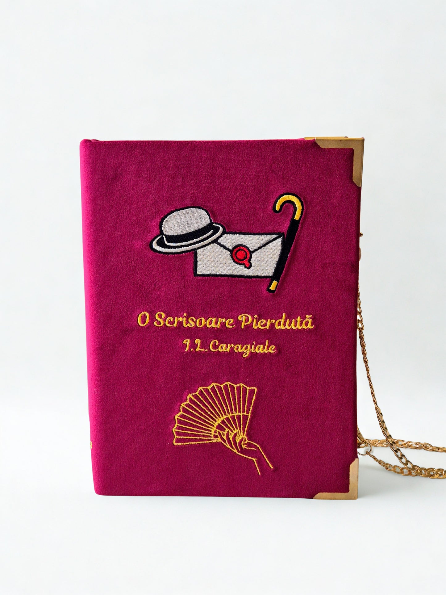Geantă Carte Handmade – O scrisoare pierdută