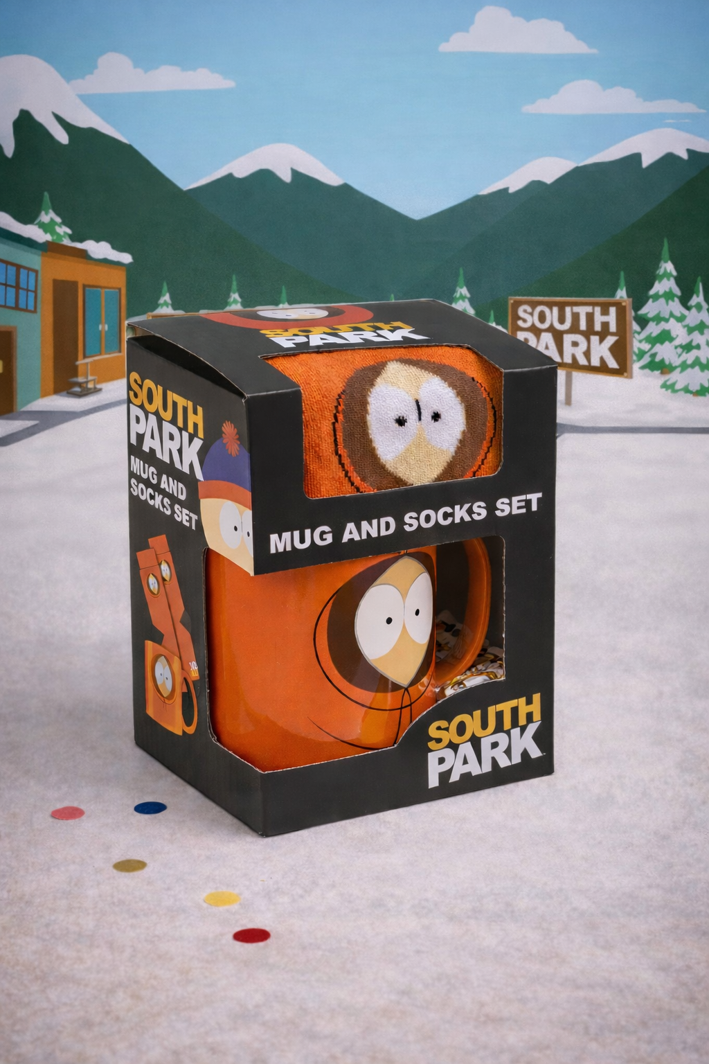 Set cadou cană și șosete, South Park