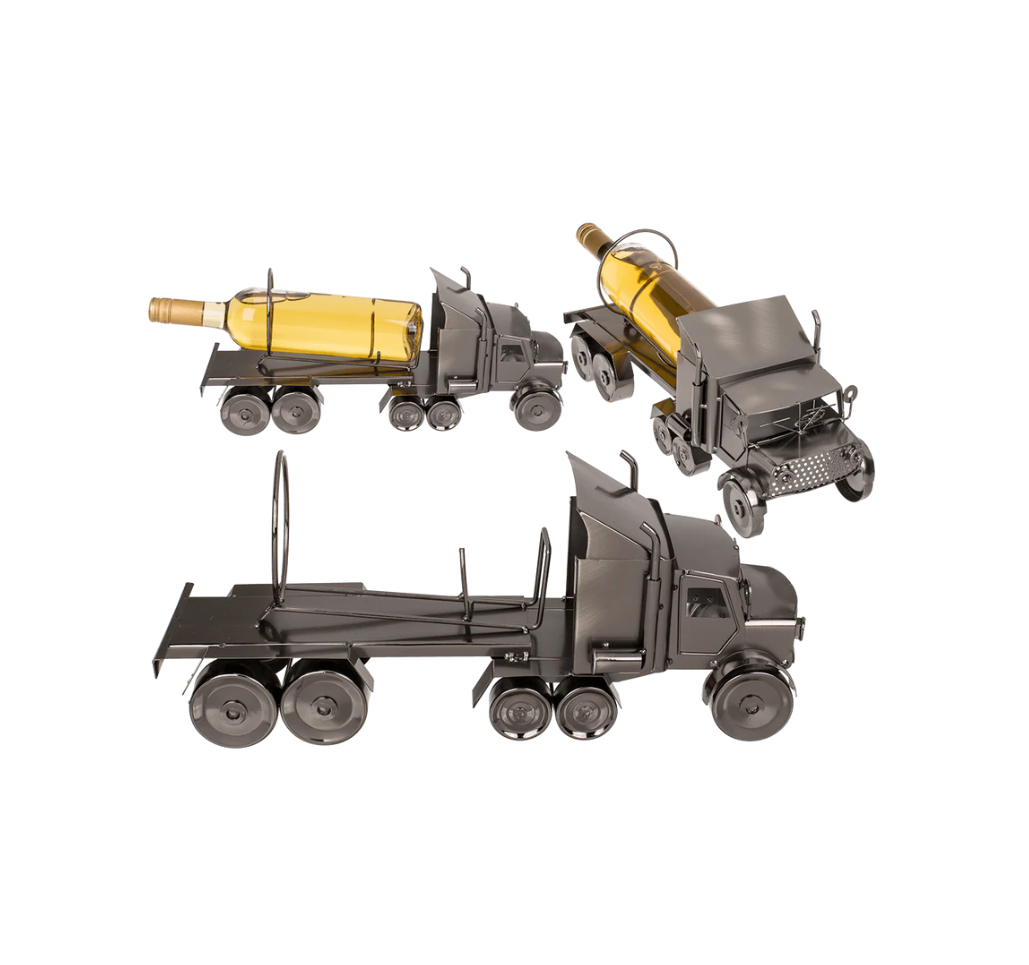 Suport pentru sticlă din metal –  Camion